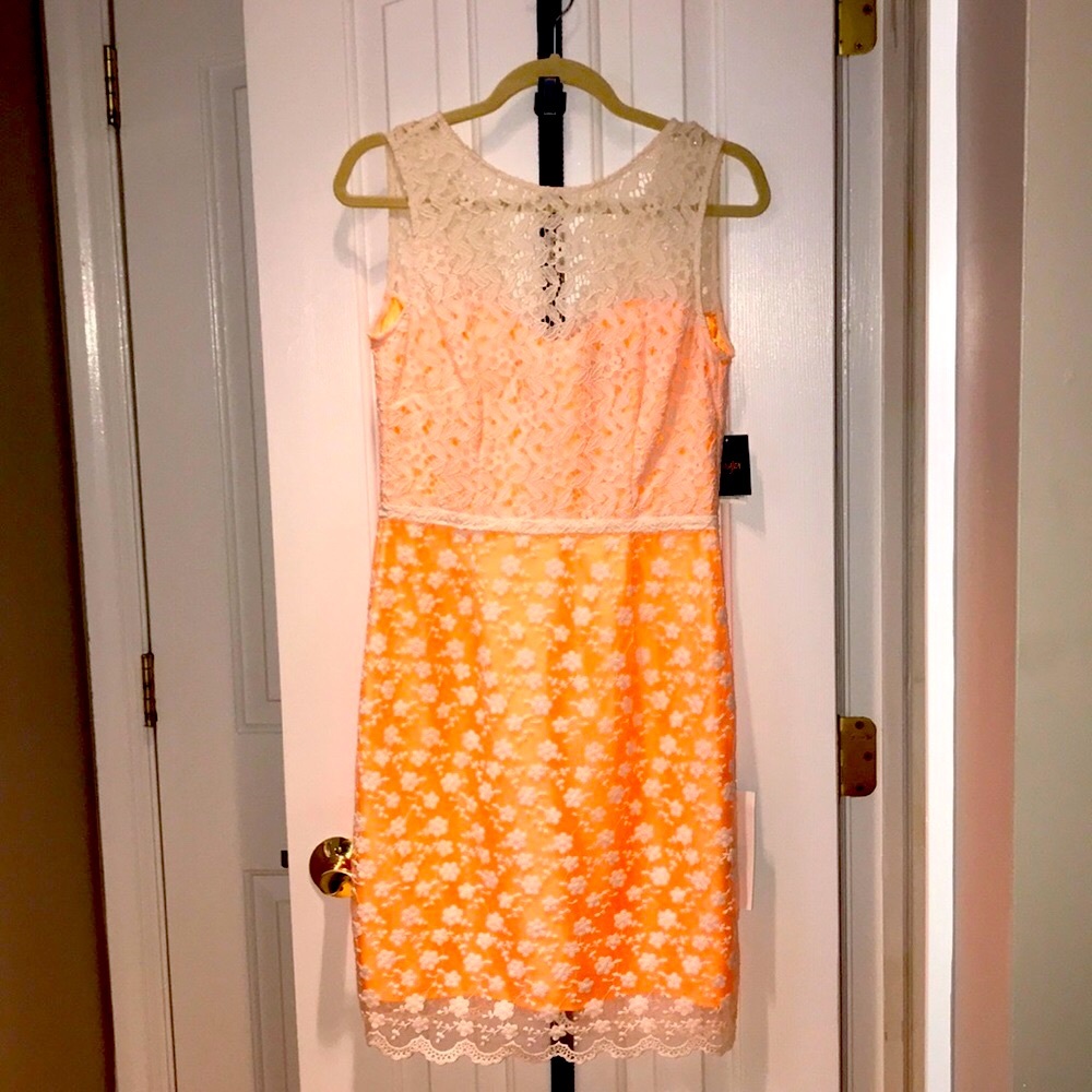 Lace dress by Just Taylor